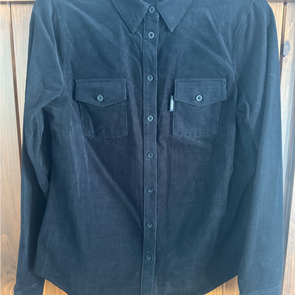 Harley-Davidson Black Button Down Shirt